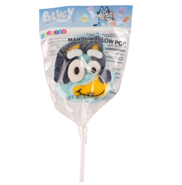 Bluey Marshmallow Head on Stick (Case of 24)