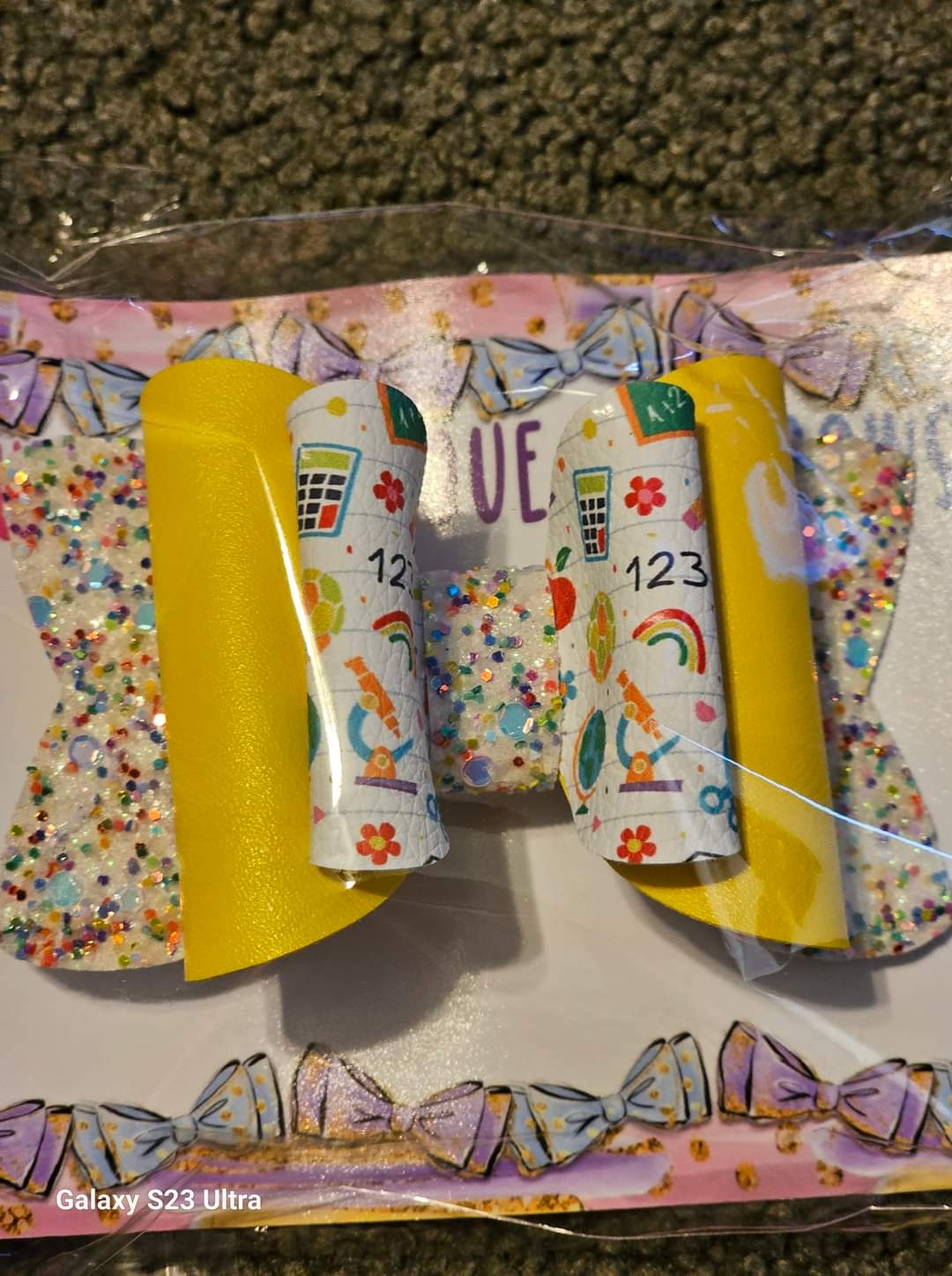 crayon glitter