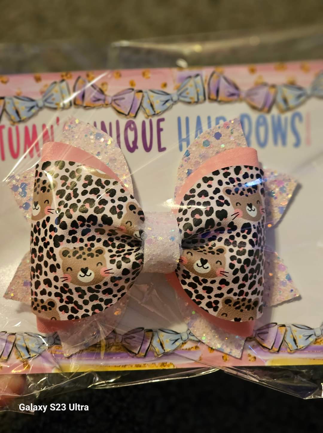 4inch glitter cat
