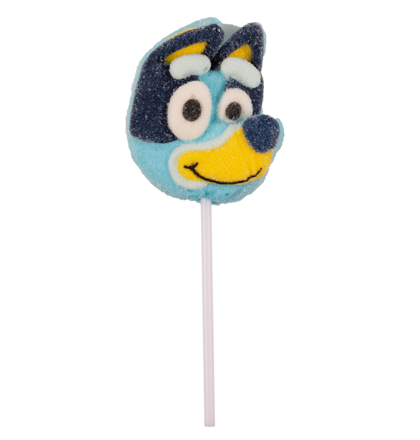 Bluey Marshmallow Head on Stick (Case of 24)