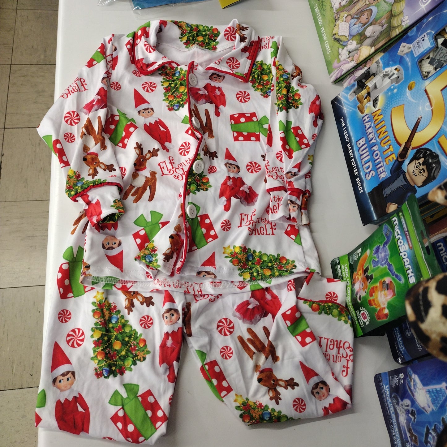 Elf Christmas PJS