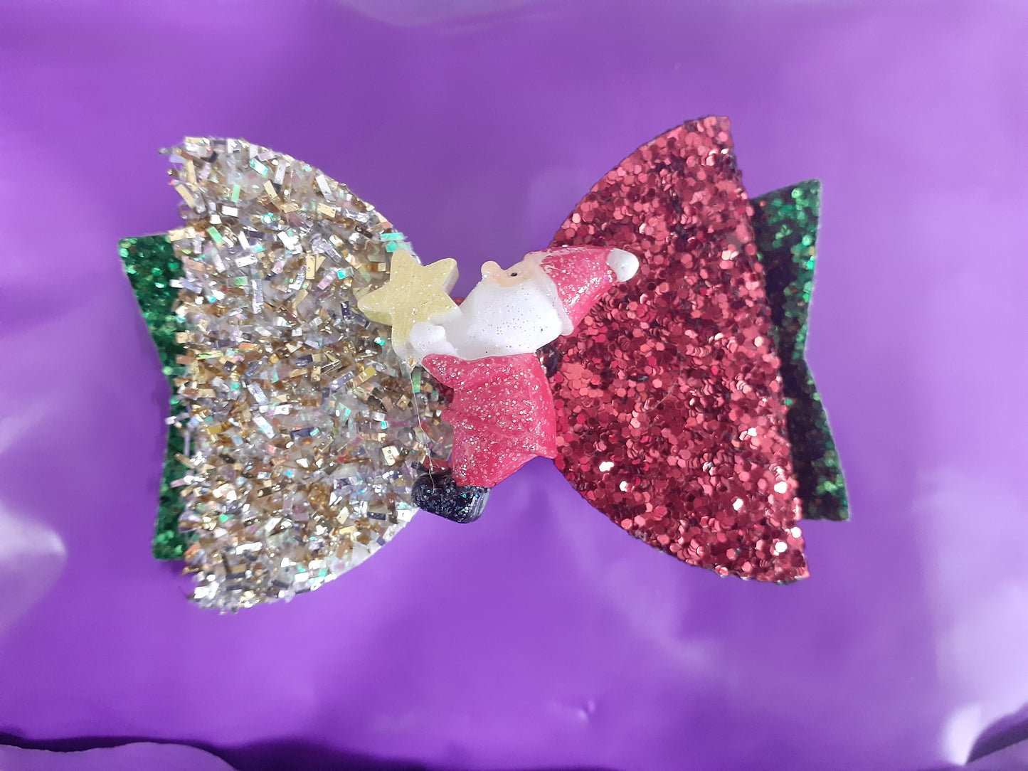 Glitter Christmas Bows