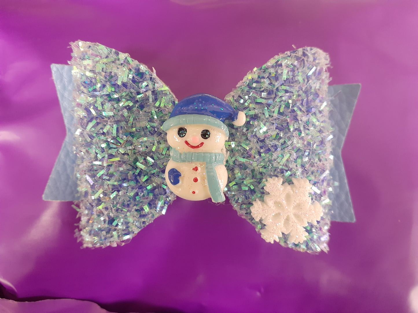 Glitter Christmas Bows