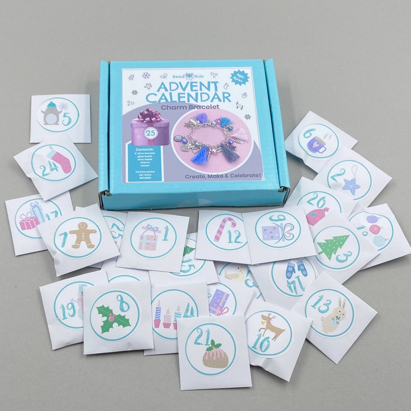 Charm Bracelet Advent Calendar - Christmas Collection