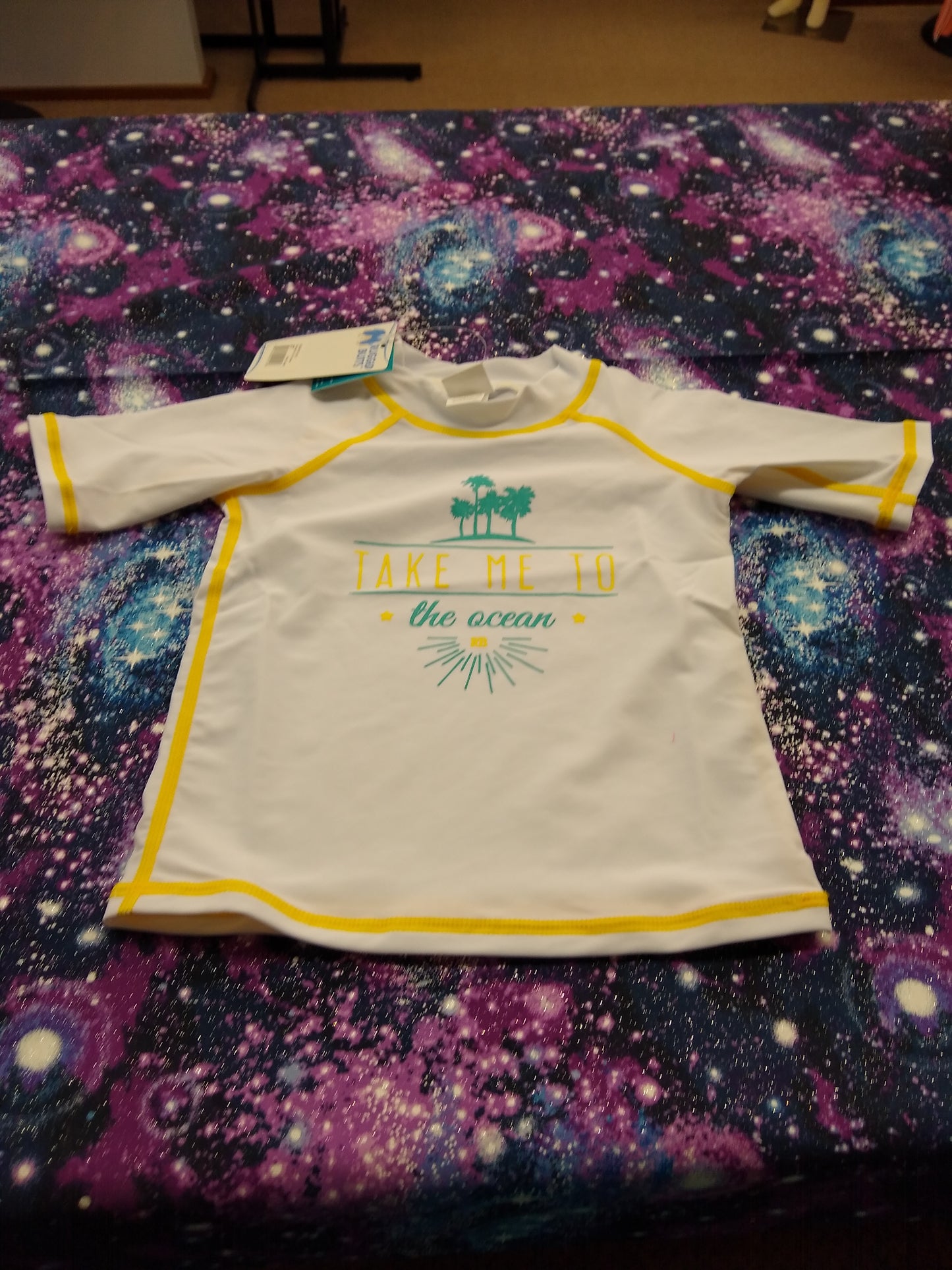 Short Sleeve Swim Top