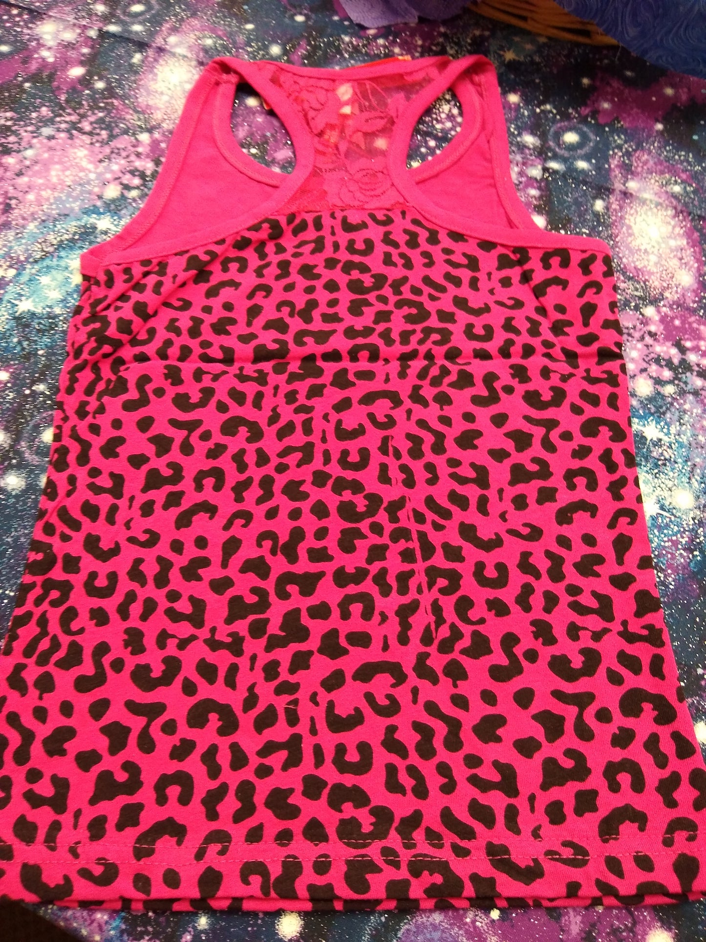 Leopard Print Razorback Tank