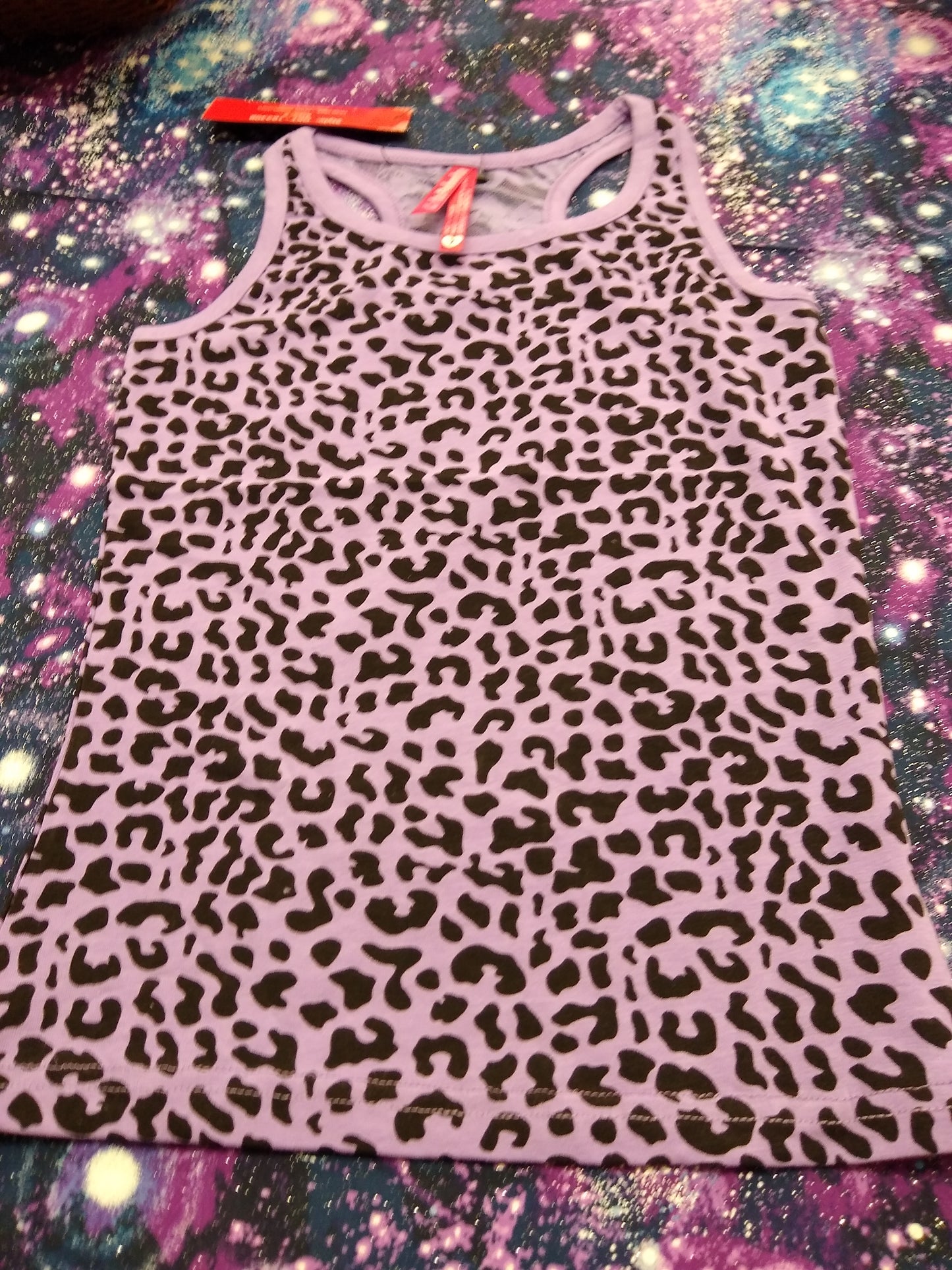 Leopard Print Razorback Tank