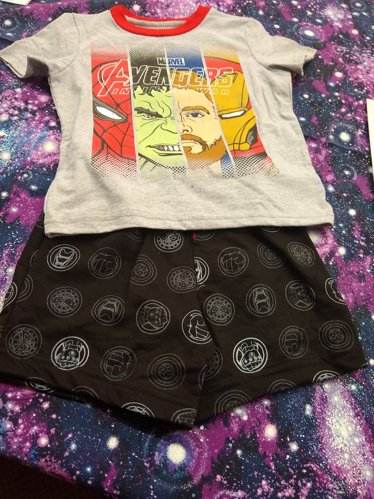 Avengers Short Outfit