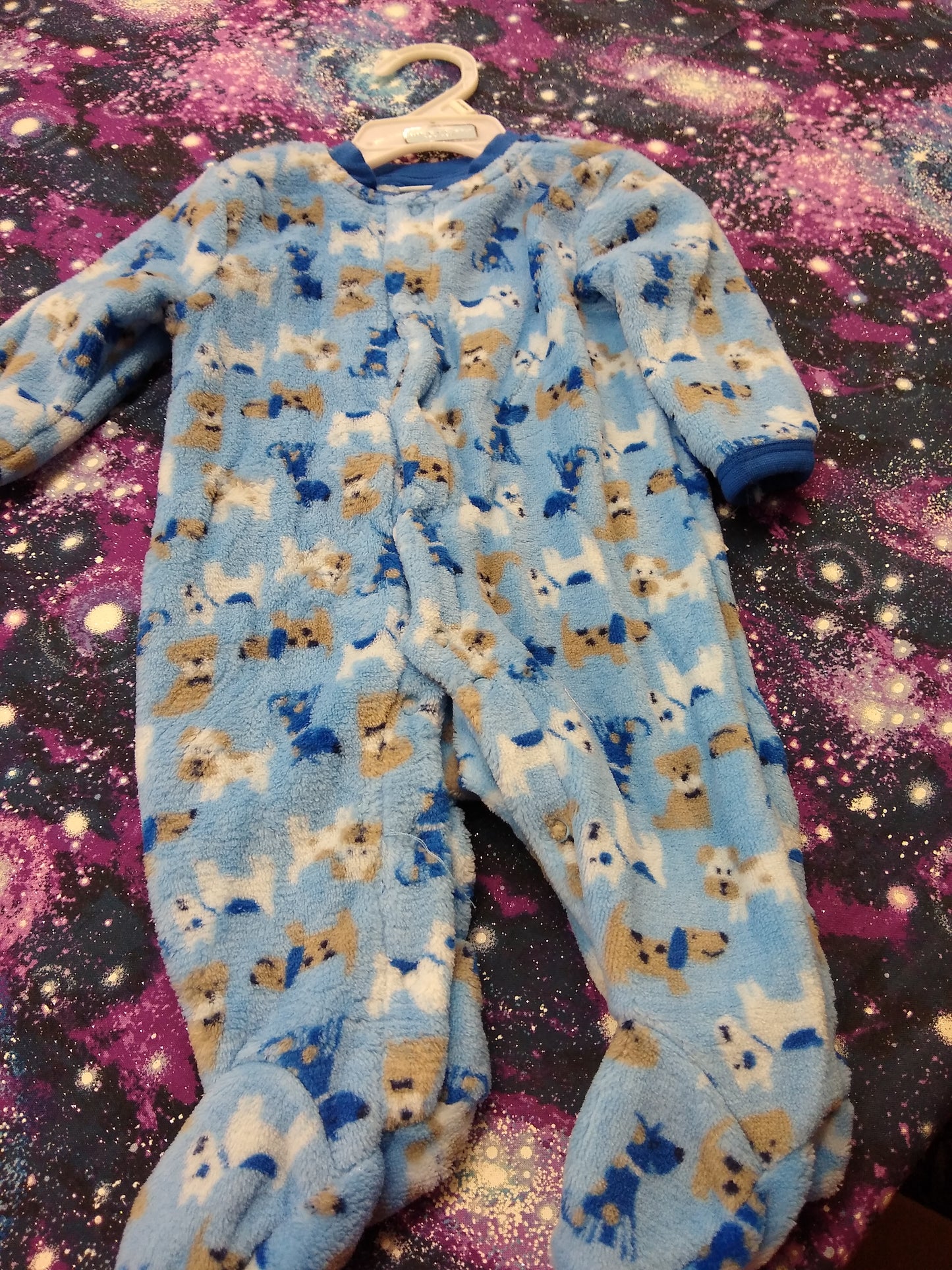 Plush fleece Coverall Puppy