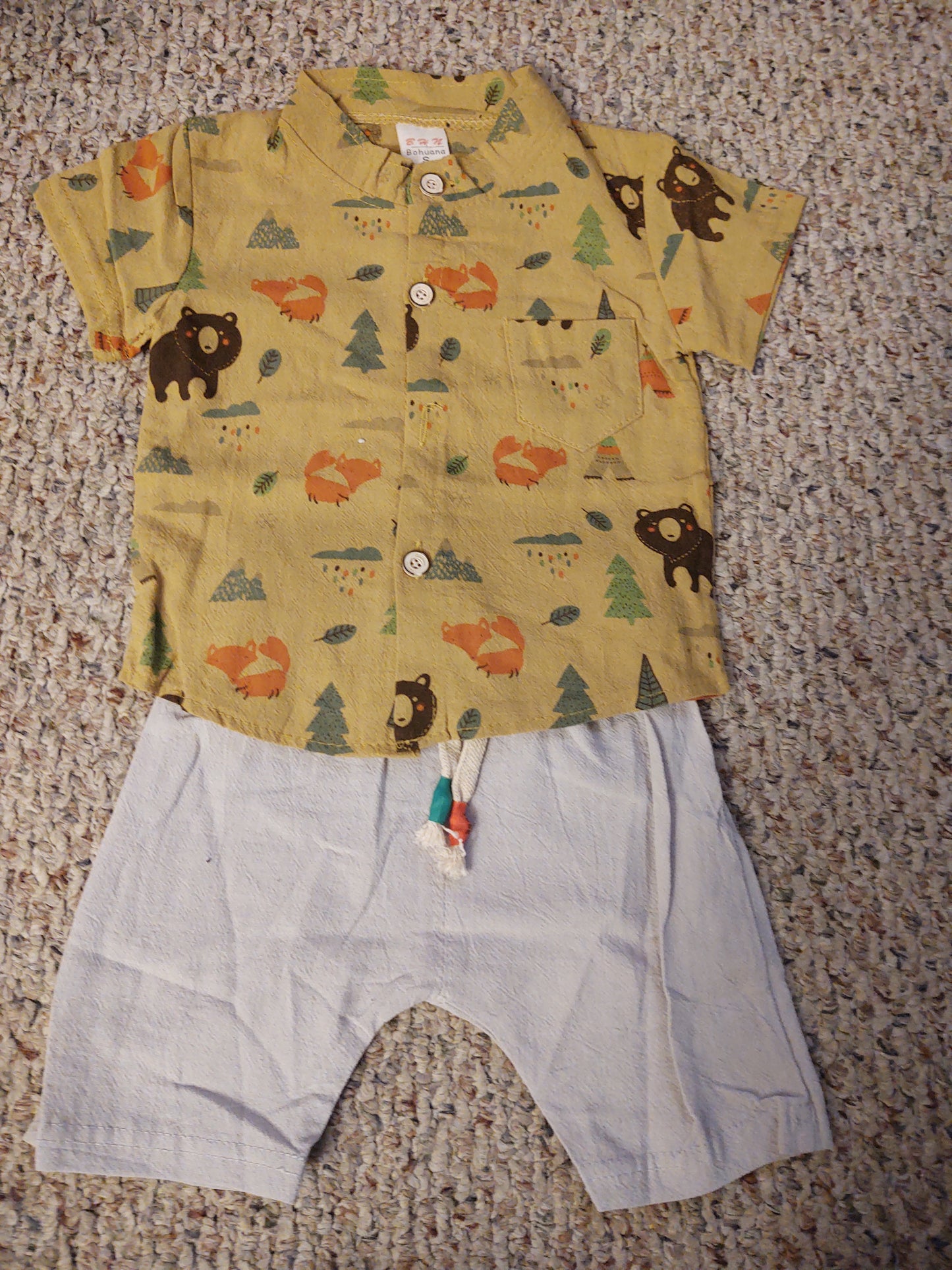 Bear Wilderness Short Outfit