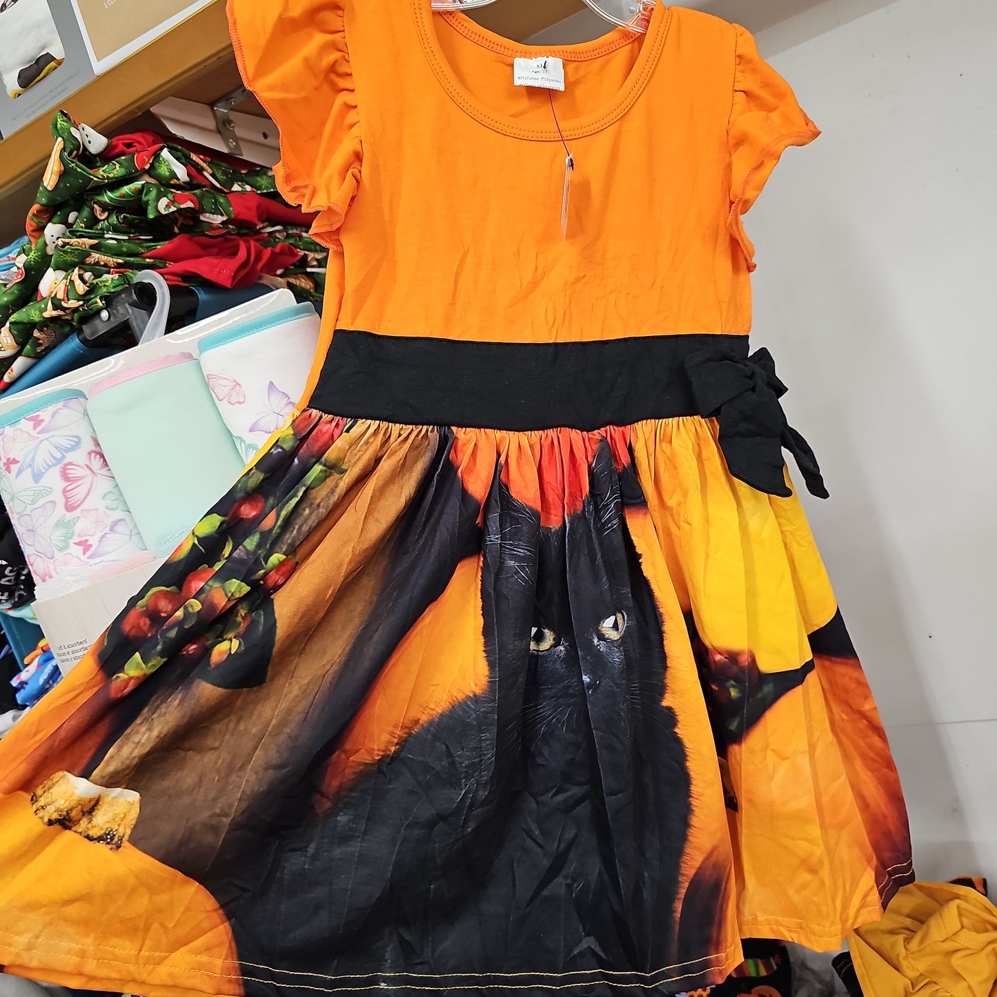 Pumpkin Cat Dress