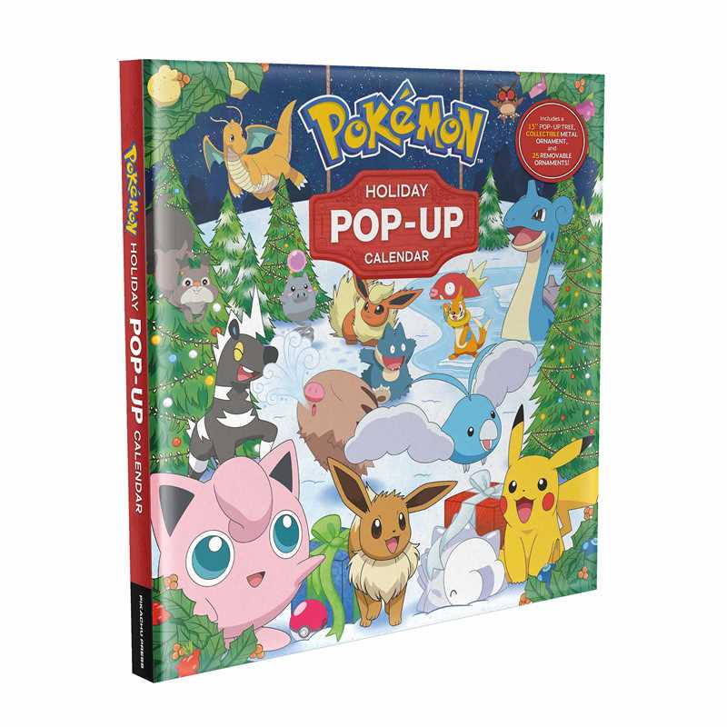 Pokémon Advent Holiday Pop-Up Calendar by