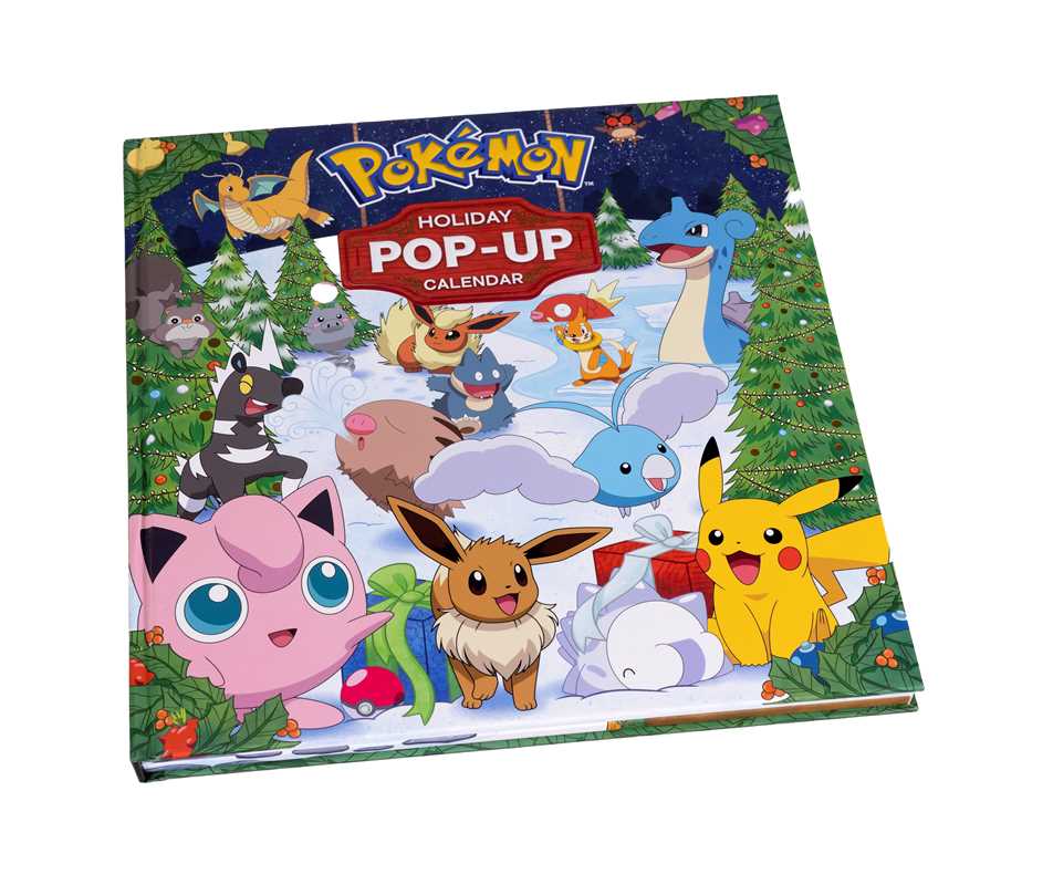 Pokémon Advent Holiday Pop-Up Calendar by
