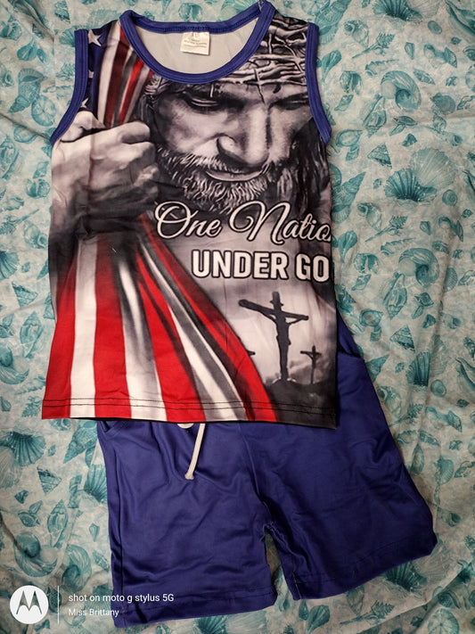 One nation tank outfit