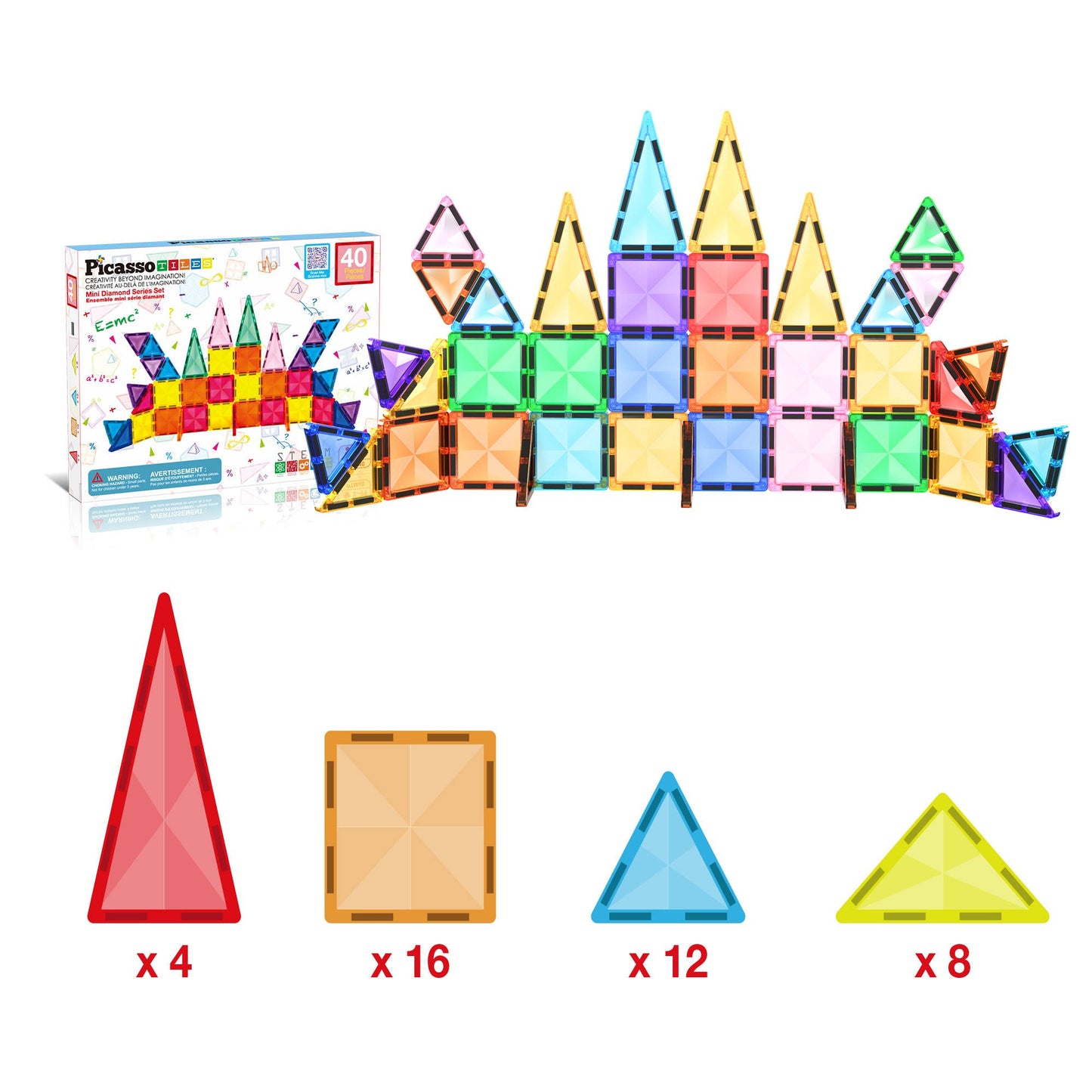 Mini Diamond 40pc Tileset