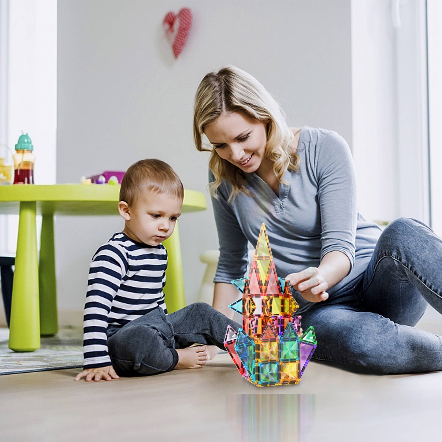 Mini Diamond 60pc Magnetic Tileset