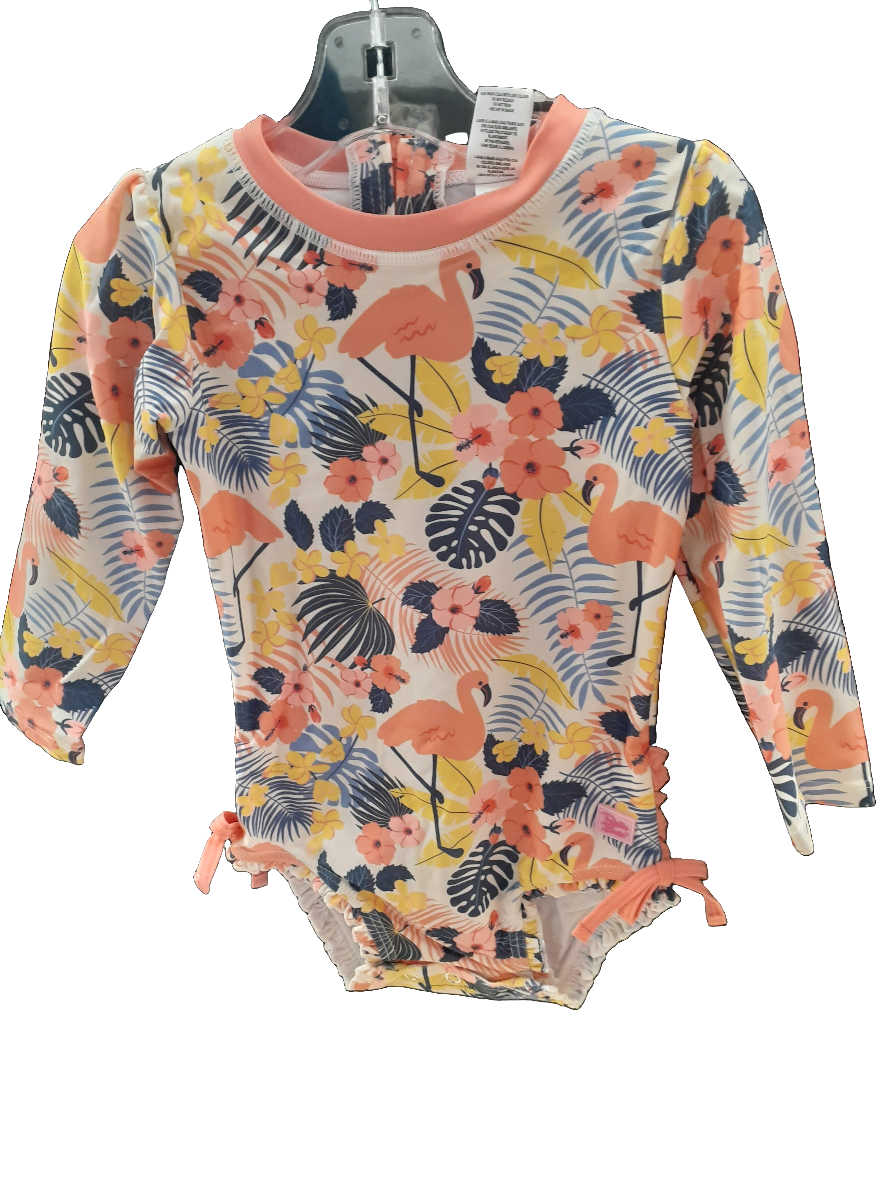 Flamingo 1 PC Rashguard LS