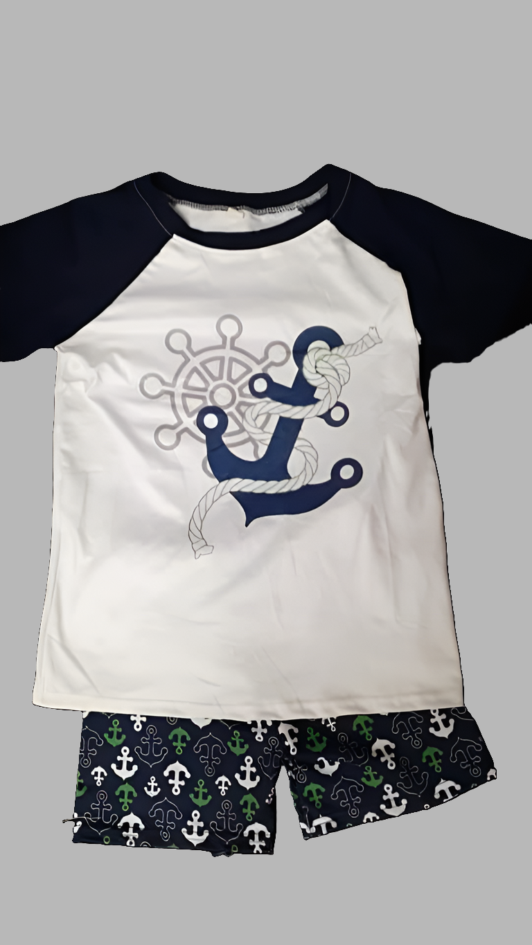 Anchor Navy Short Outfit