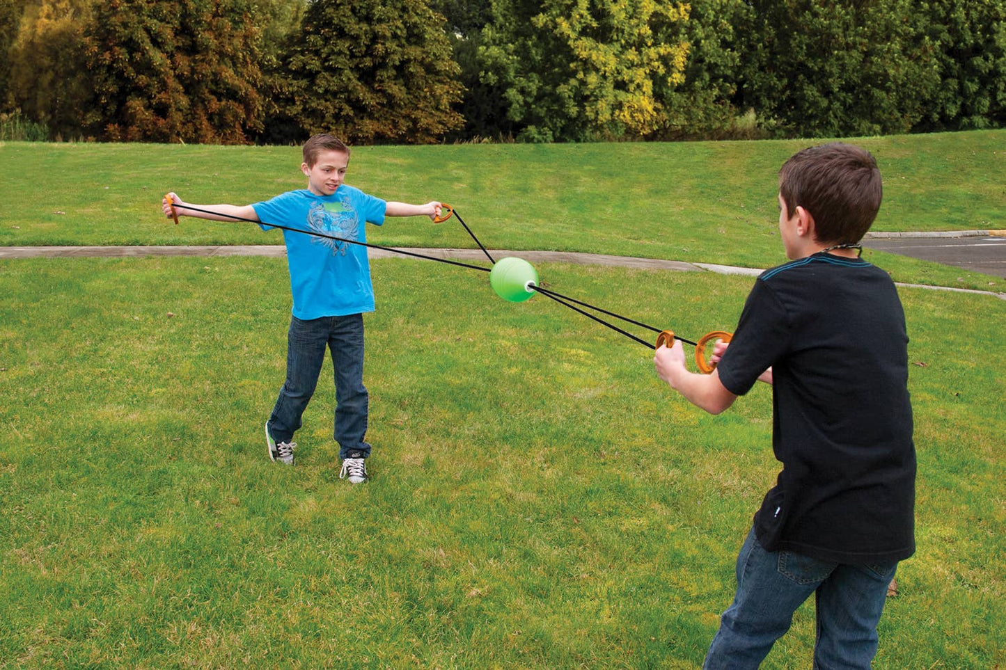 Get Outside GO! Play Zip Ball, Multi, 12 Inch