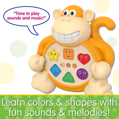Colors & Shapes Monkey - Early Learning Animals (NEW!)