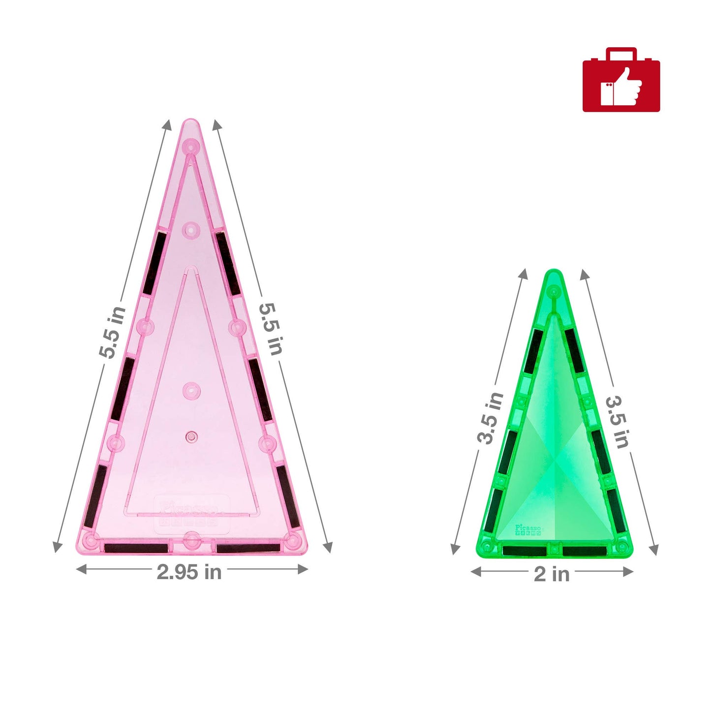 Mini Diamond 60pc Magnetic Tileset