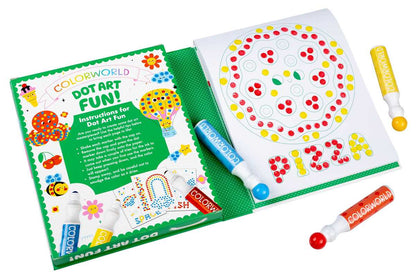 ColorWorld: Dot Art Fun! by Editors of Silver Dolphin Books