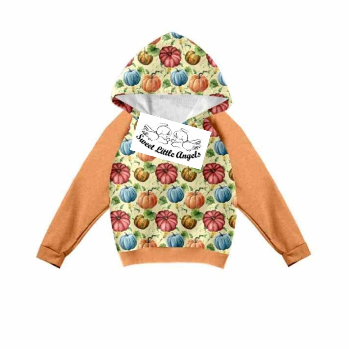 Orange Pumpkin Hoodie