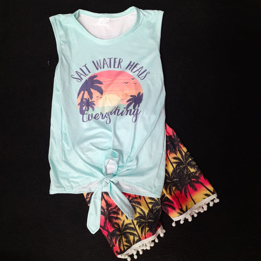 SaltWater Heals everything short outfit