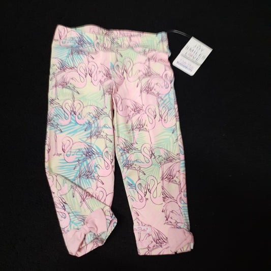 Flamingo Rainbow Capri