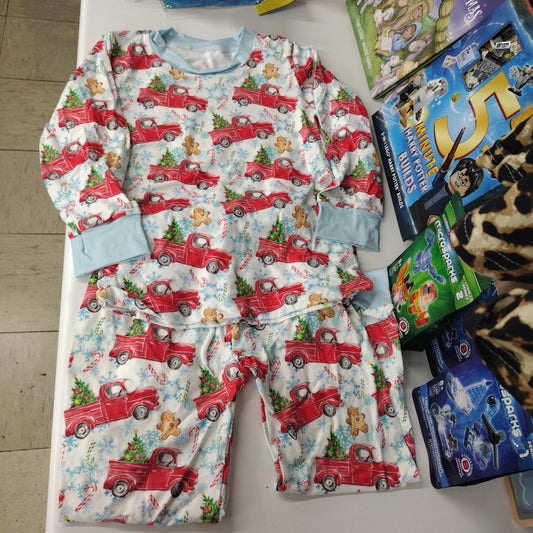 Truck and Cookies Christmas PJS