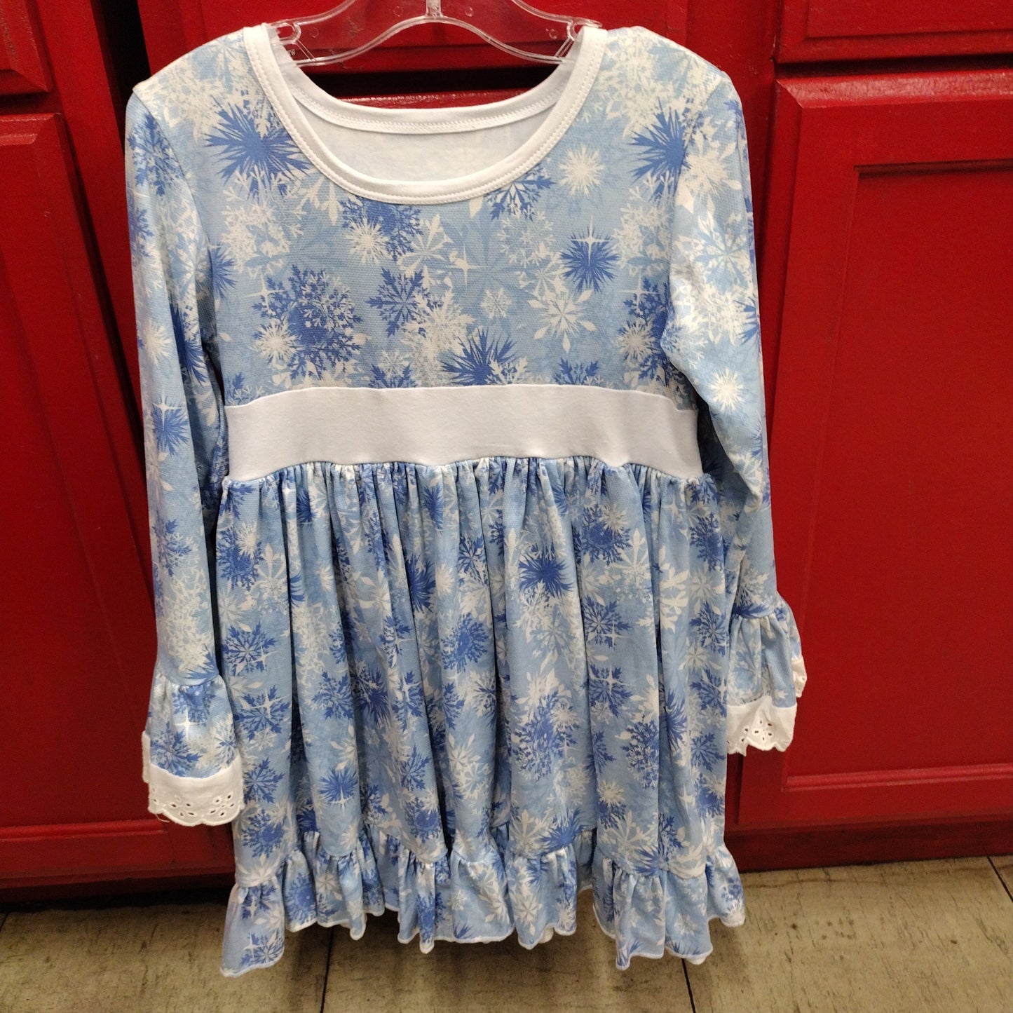 Snowflake Dress Long Sleeve