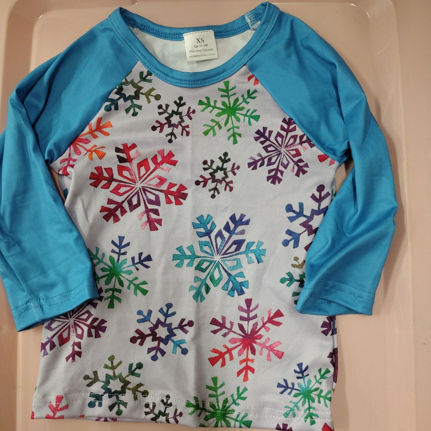 Purple Snowflake Shirt