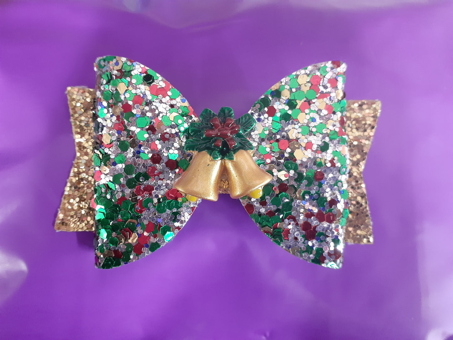 Glitter Christmas Bows