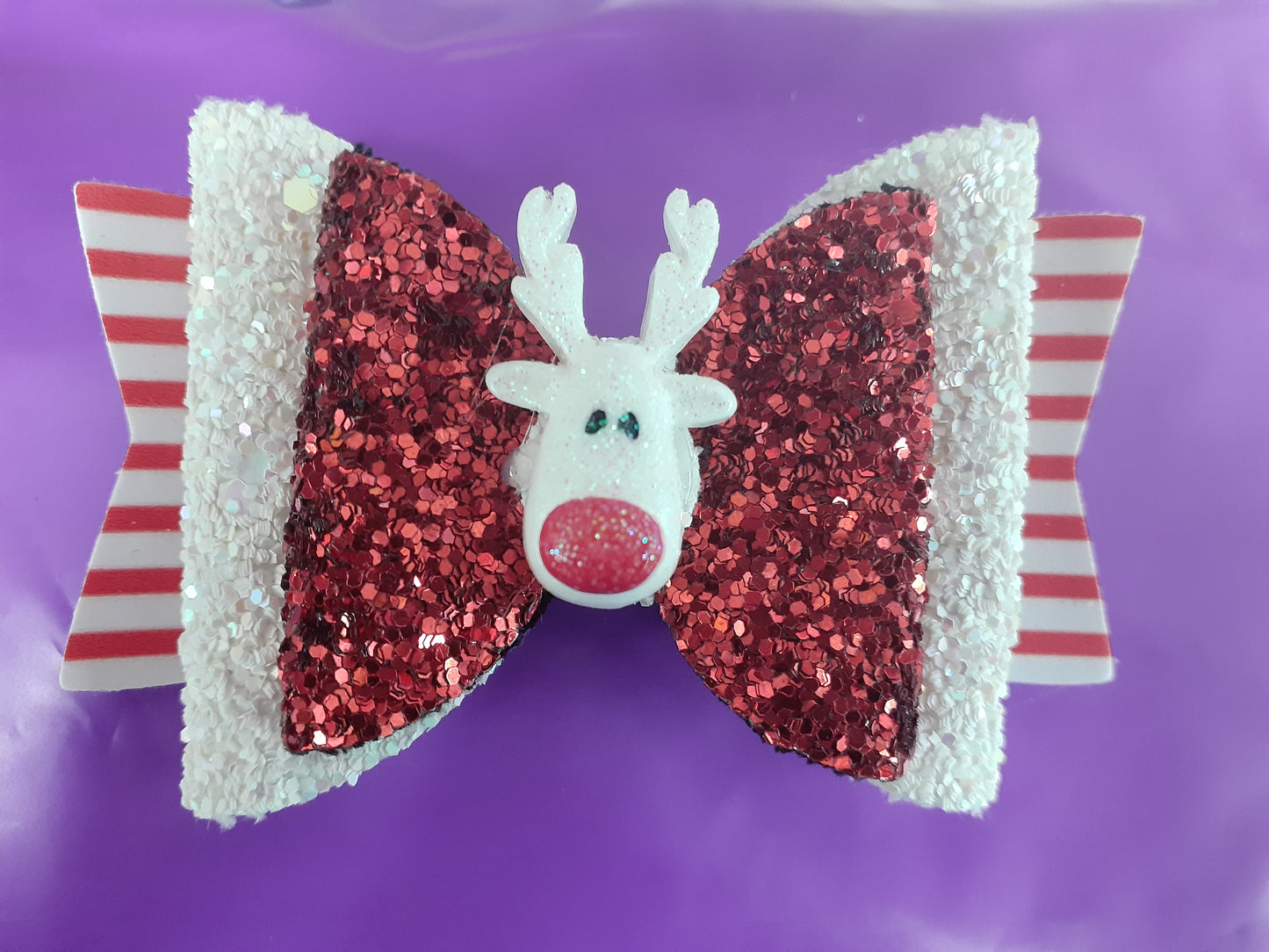 Glitter Christmas Bows