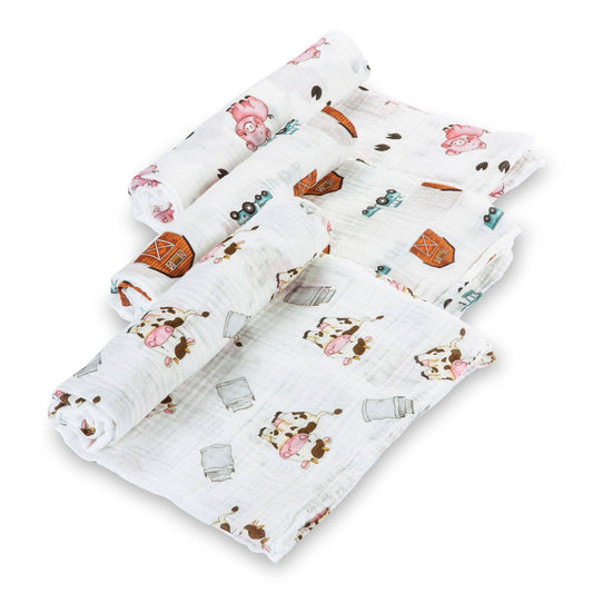 The Cow Says Moo - Swaddle Set