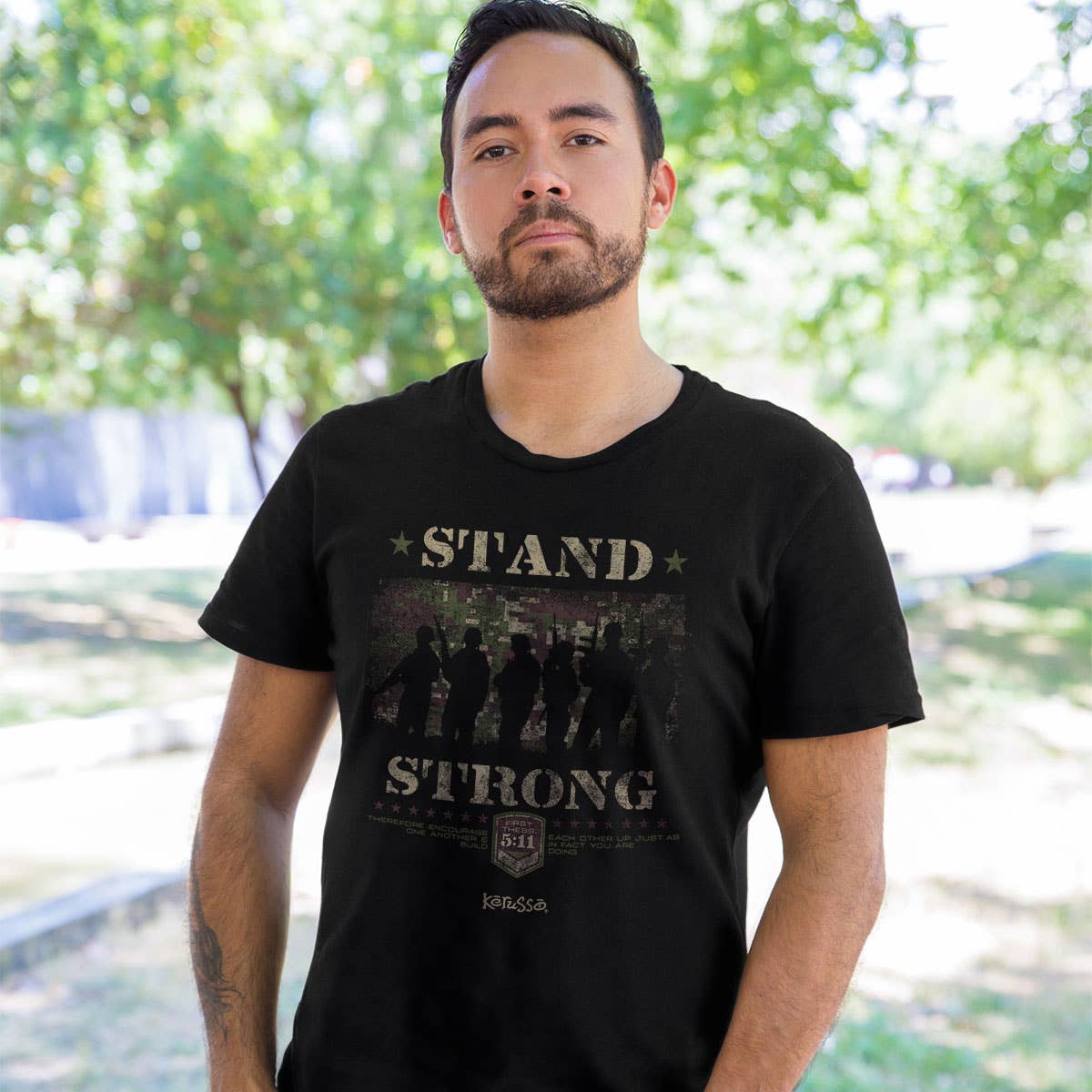 Kerusso Christian T-Shirt Stand Soldiers