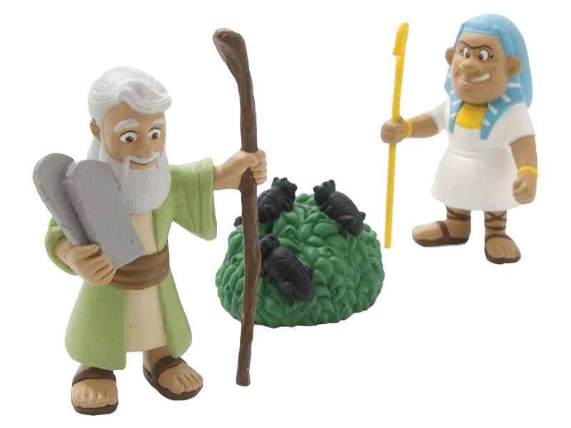 Toy Figurine - Moses And The 10 Plagues