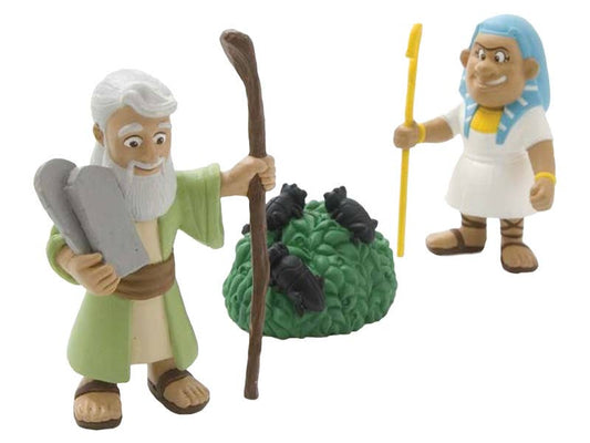 Toy Figurine - Moses And The 10 Plagues