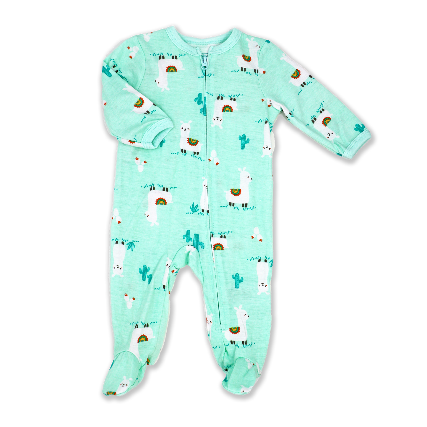 Girls Interlock Coverall: Llama