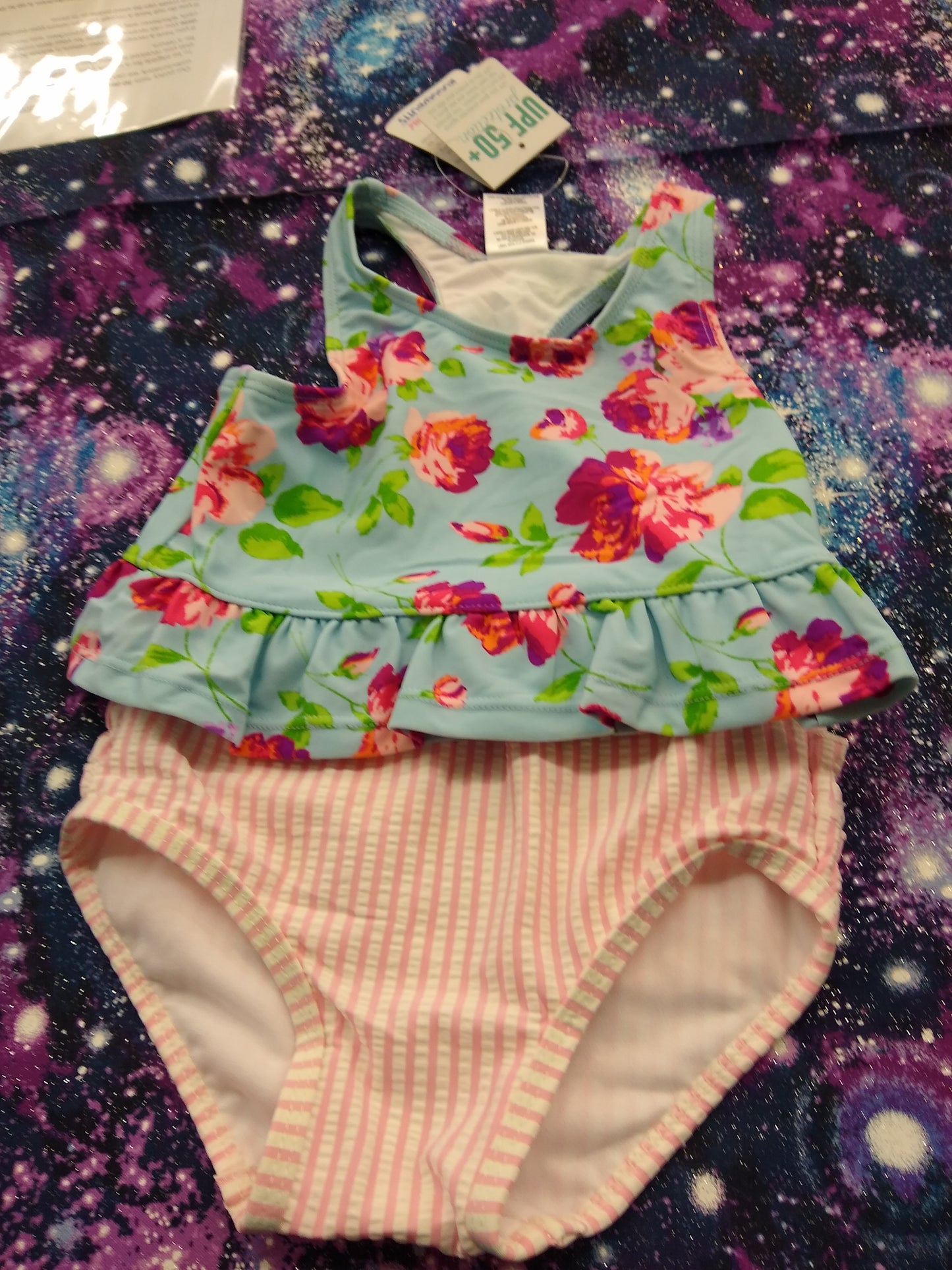 Floral Tankini Suit