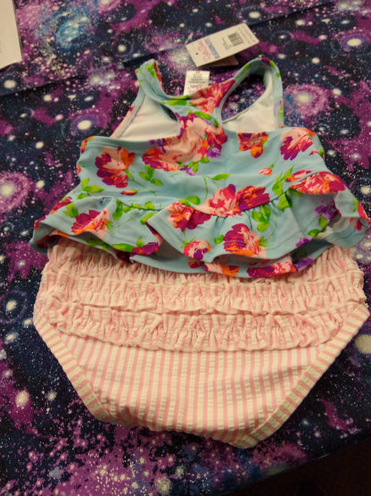 Floral Tankini Suit