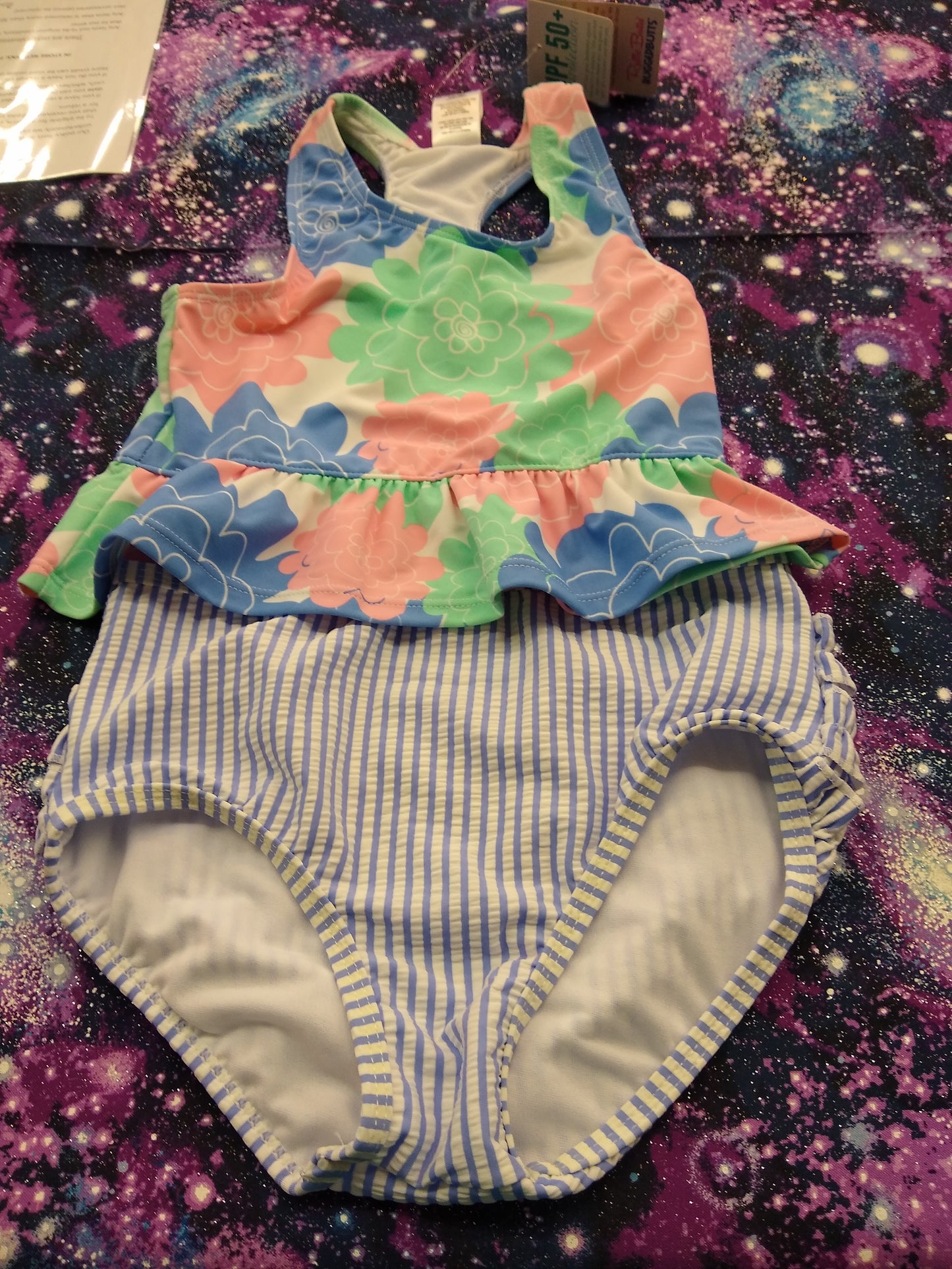 Pastel Flower Tankini