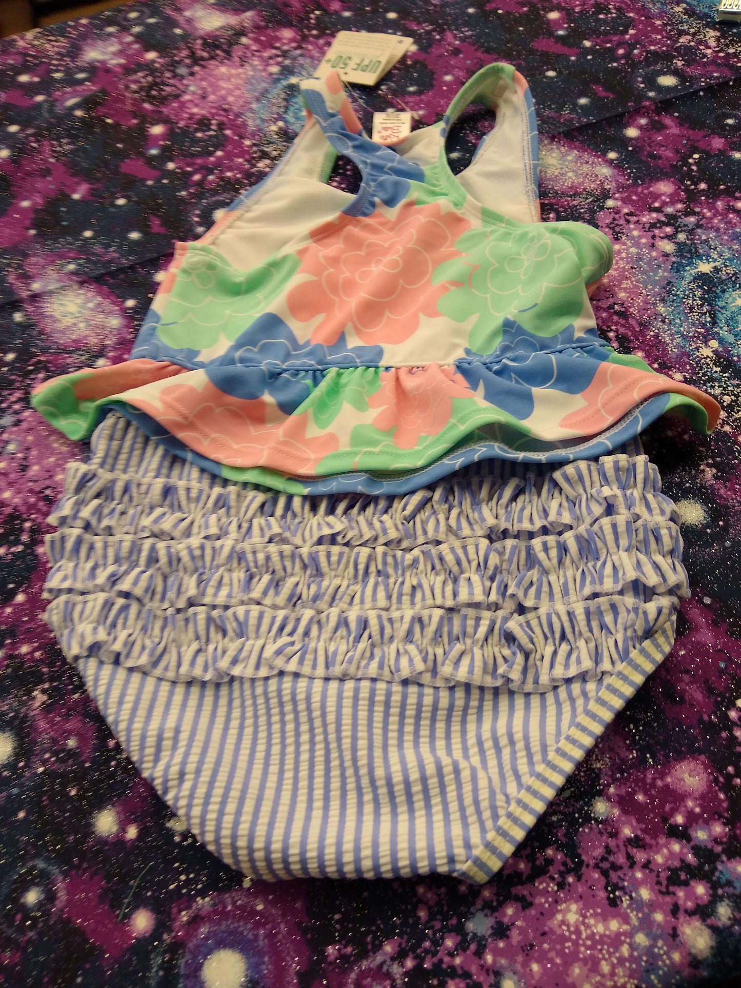 Pastel Flower Tankini