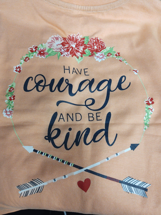 Have courage and be kind mom /daughter shirts