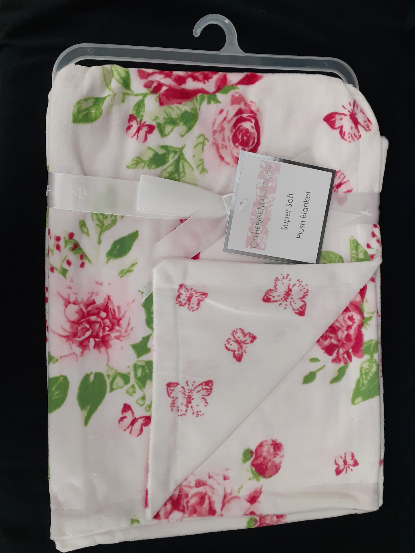 Floral Minky Blanket