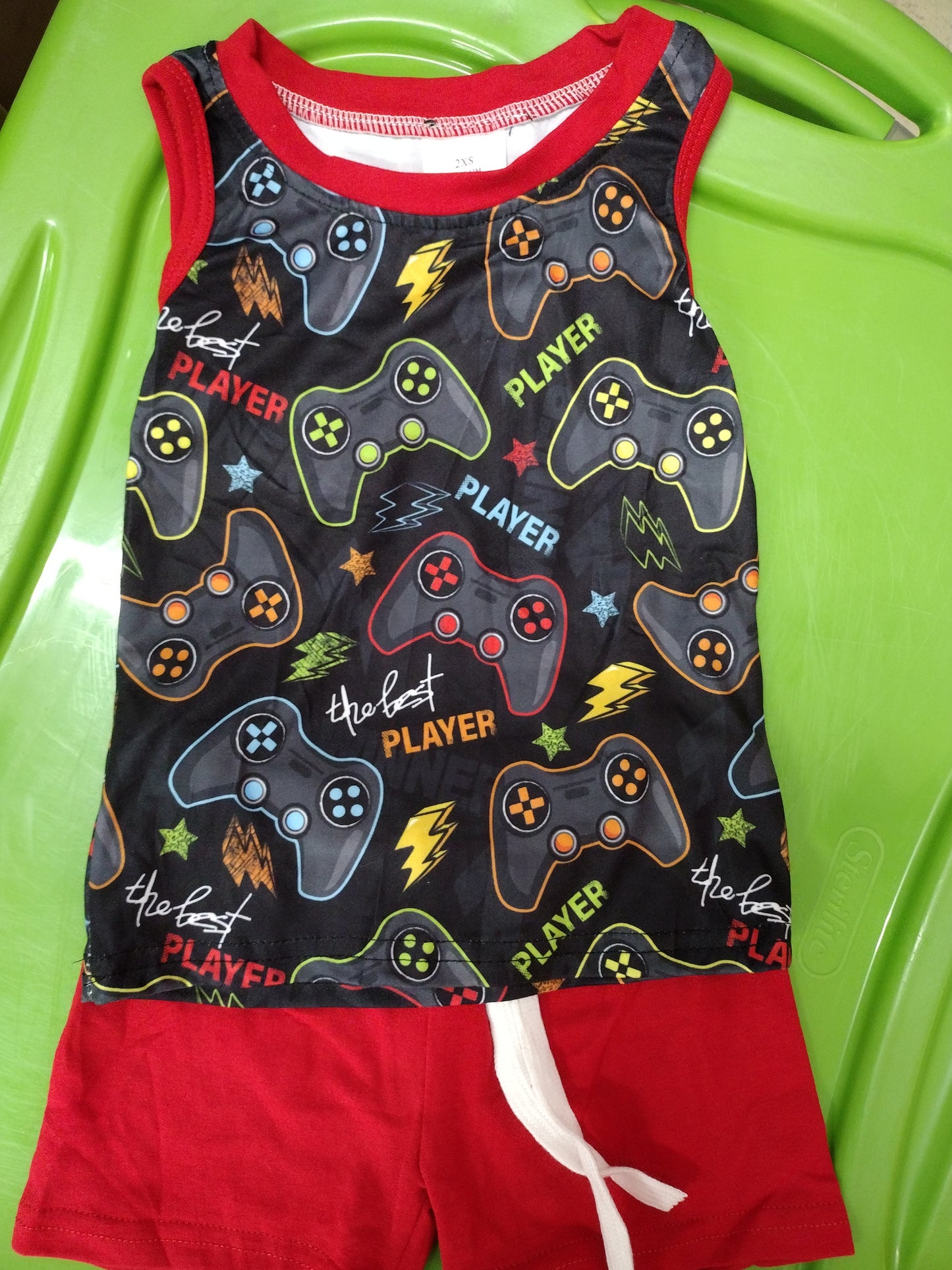 Gamer Tank Short Outfit