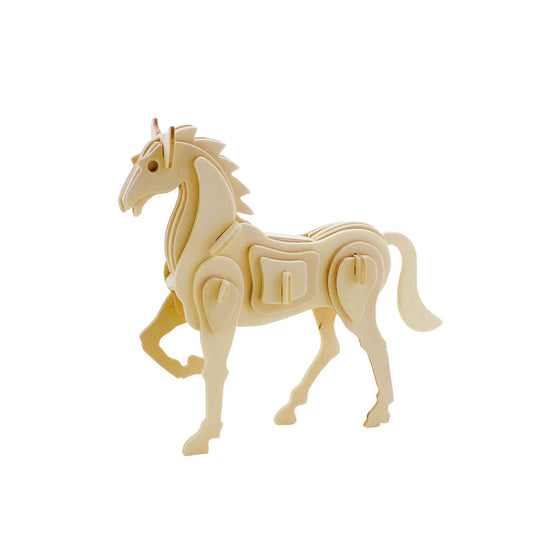 3D Wooden Puzzles: Horse
