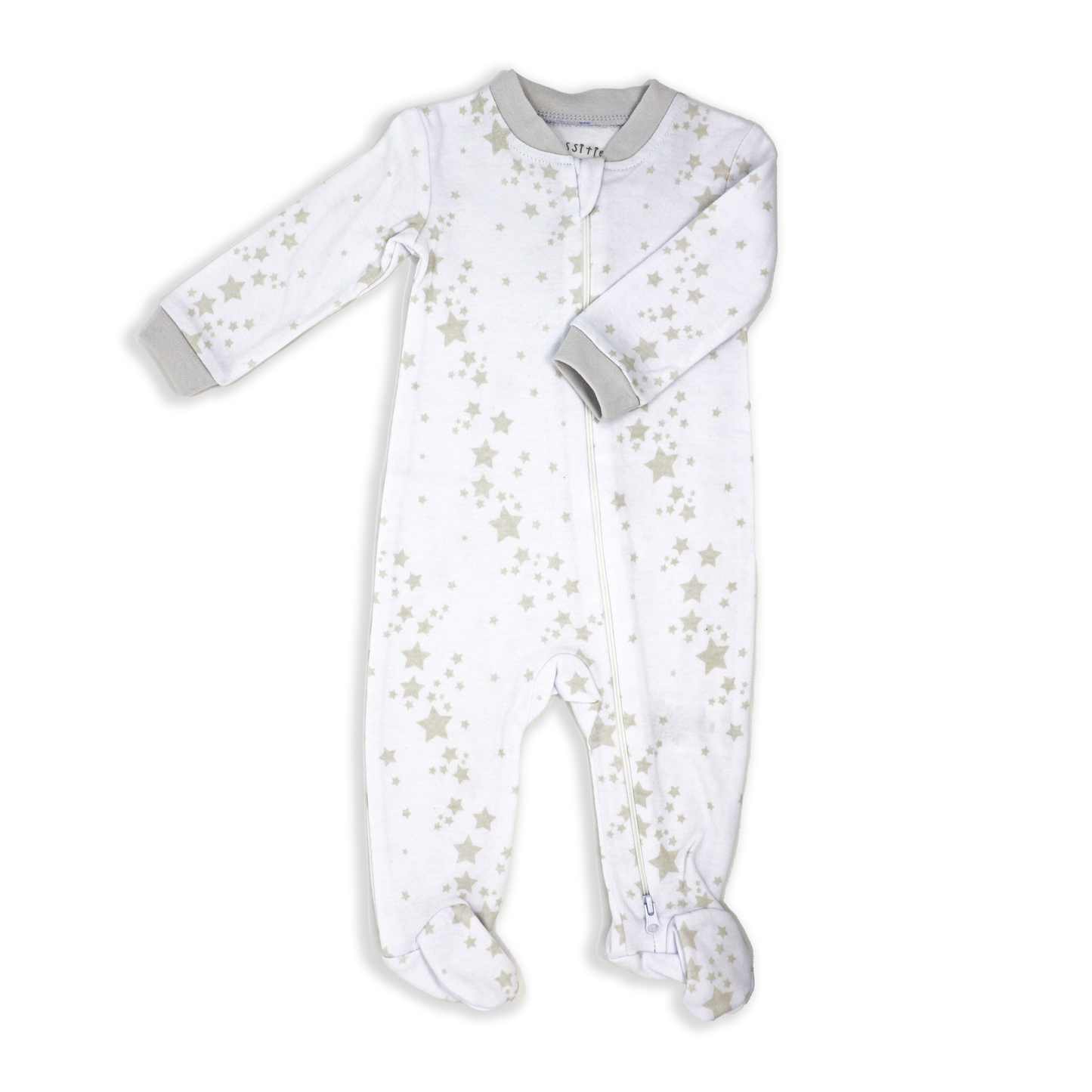 Star Printed Sleepers With 2 Way Zipper