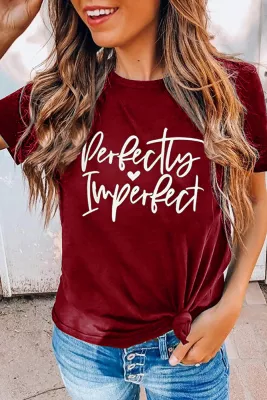 Perfectly Imperfect Short Sleeve T Shirt