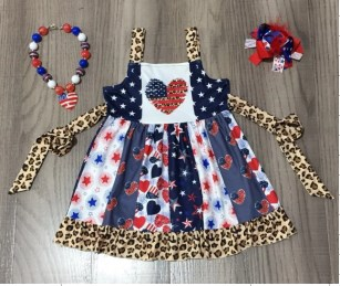 RWB Cheetah Twirl Dress